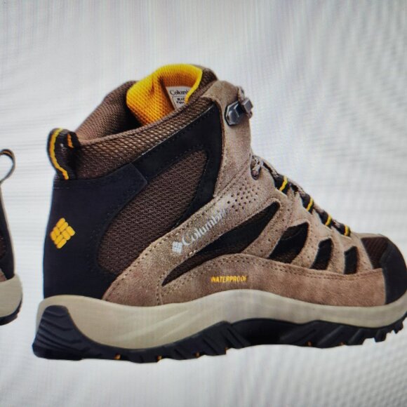 Columbia "Crestwood" Mid Waterproof Hiking boots. NIB. Size 13. Men's - Picture 3 of 14